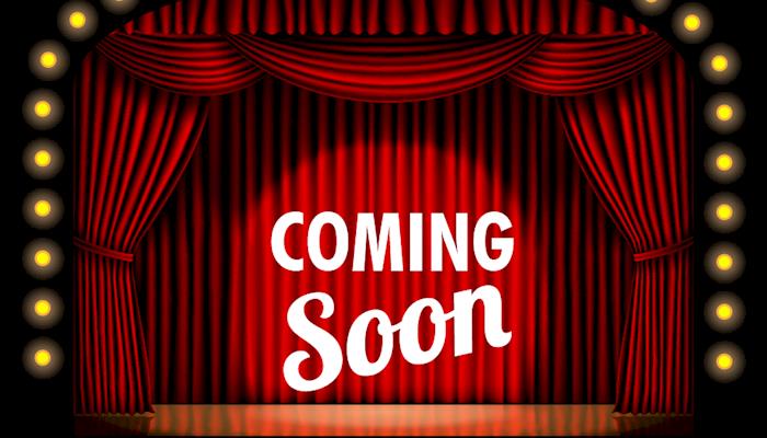 coming soon curtain